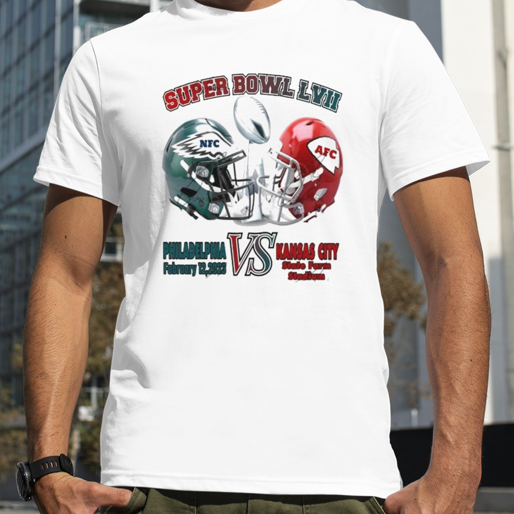 Super Bowl LVII Philadelphia Vs Kansas City 2023 Shirt