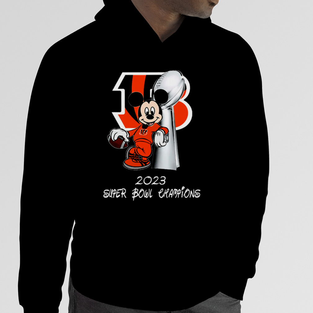 Mickey Mouse Cincinnati Bengals 2022 Super Bowl shirt, hoodie