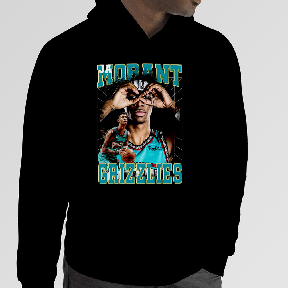 Ja Morant Vintage 90s Of Memphis Grizzlies Basketball Team T Shirt