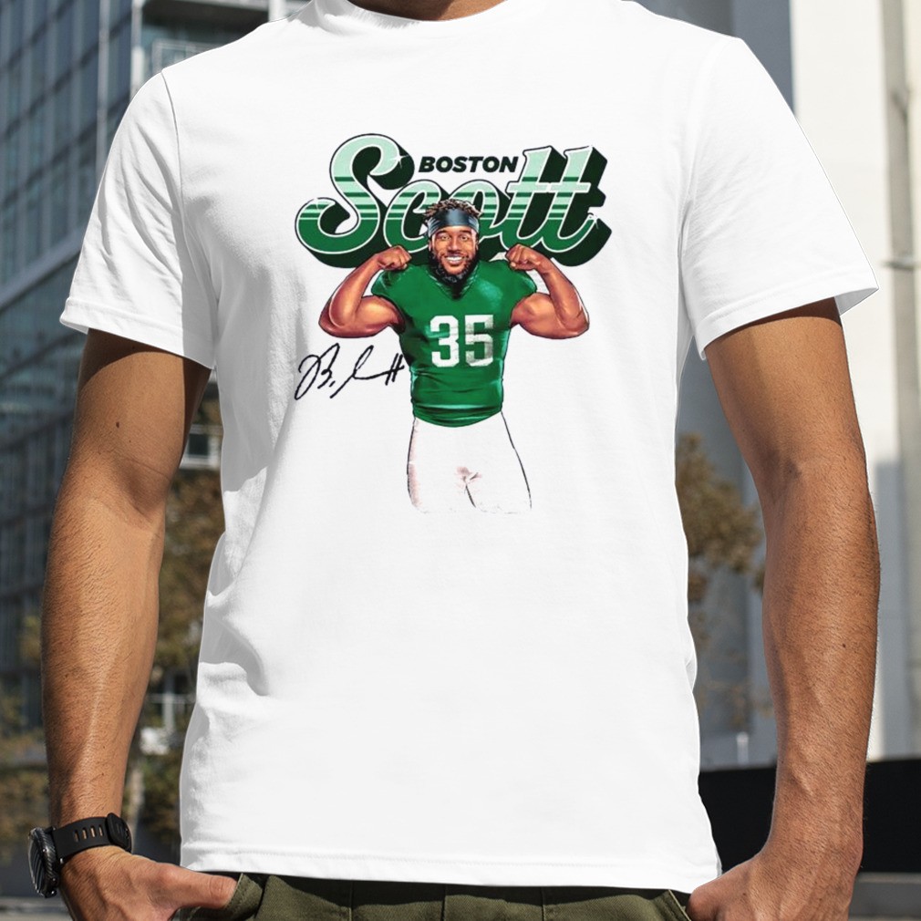 boston Scott Philadelphia Eagles sparkle Shirt - Peanutstee