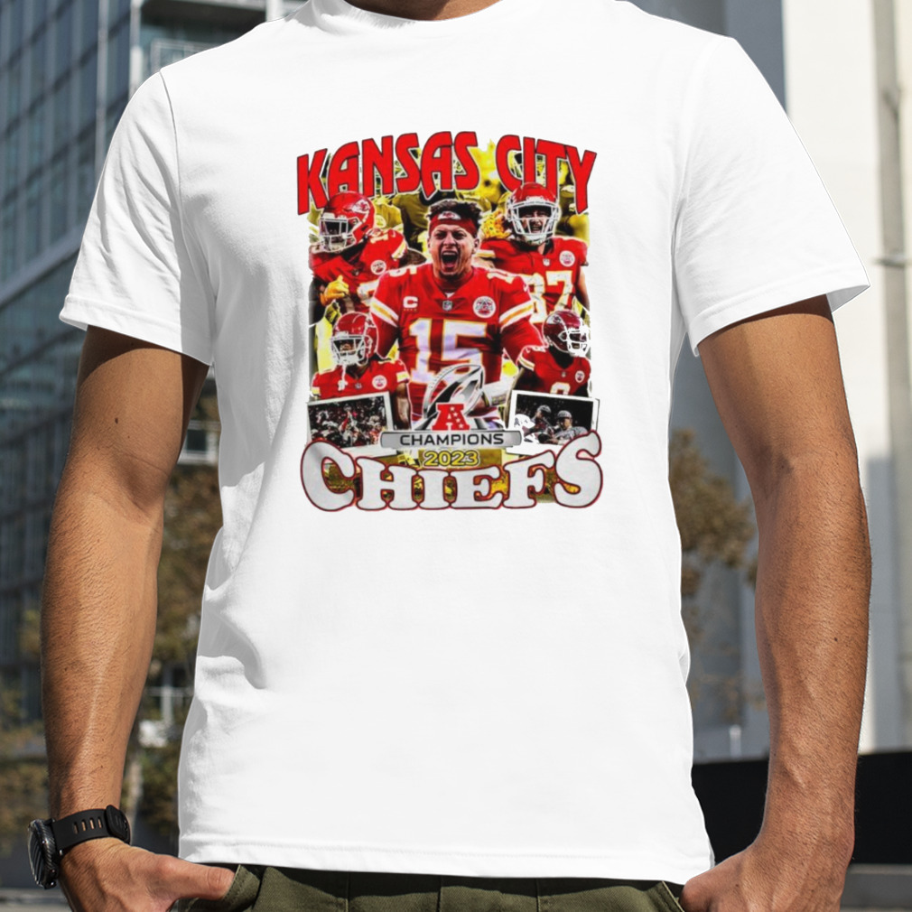 Kansas City Chiefs AFC Champions 2023 T-shirt - Store T-shirt