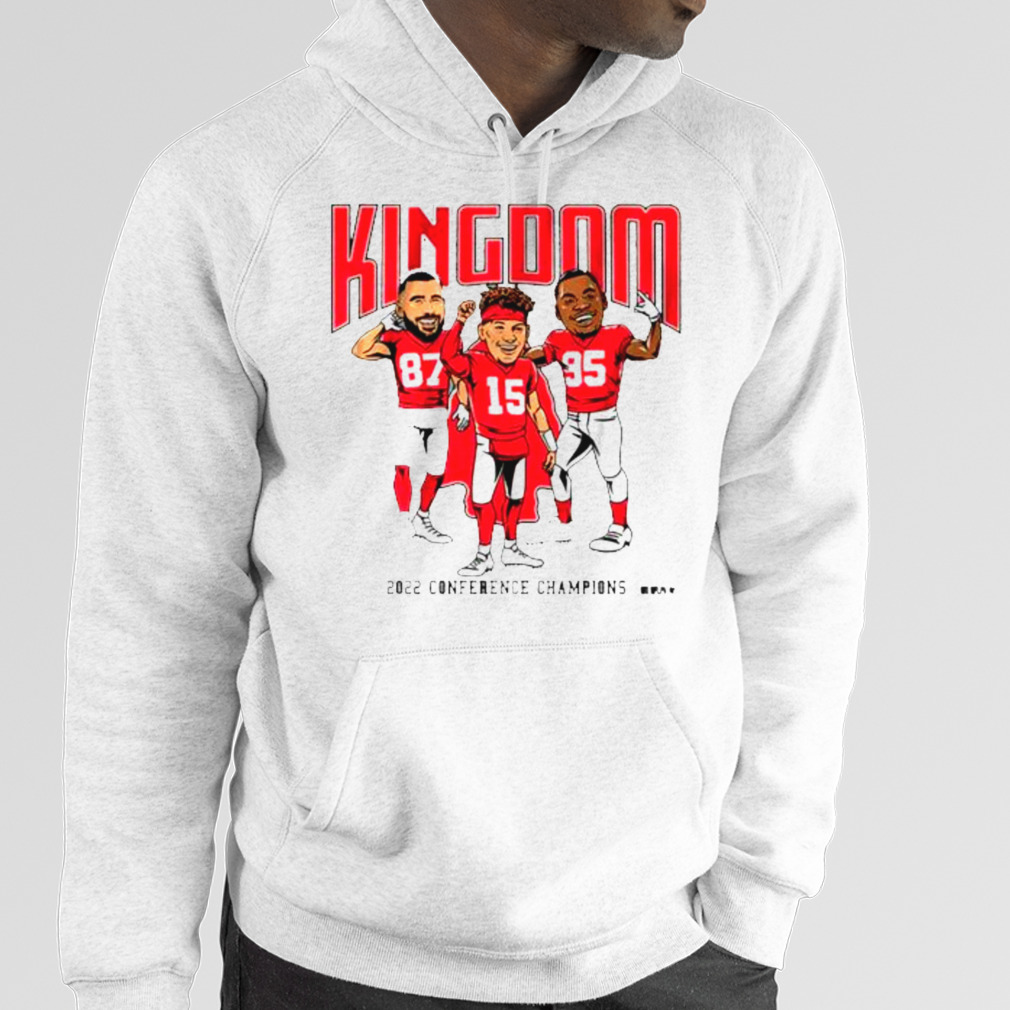 Kansas City Chiefs Kingdom 2022 Conference Champions Shirt - Freedomdesign