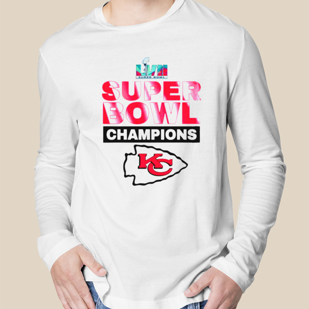 Kansas City Chiefs Super Bowl LVII Champions 2023 White T-Shirt