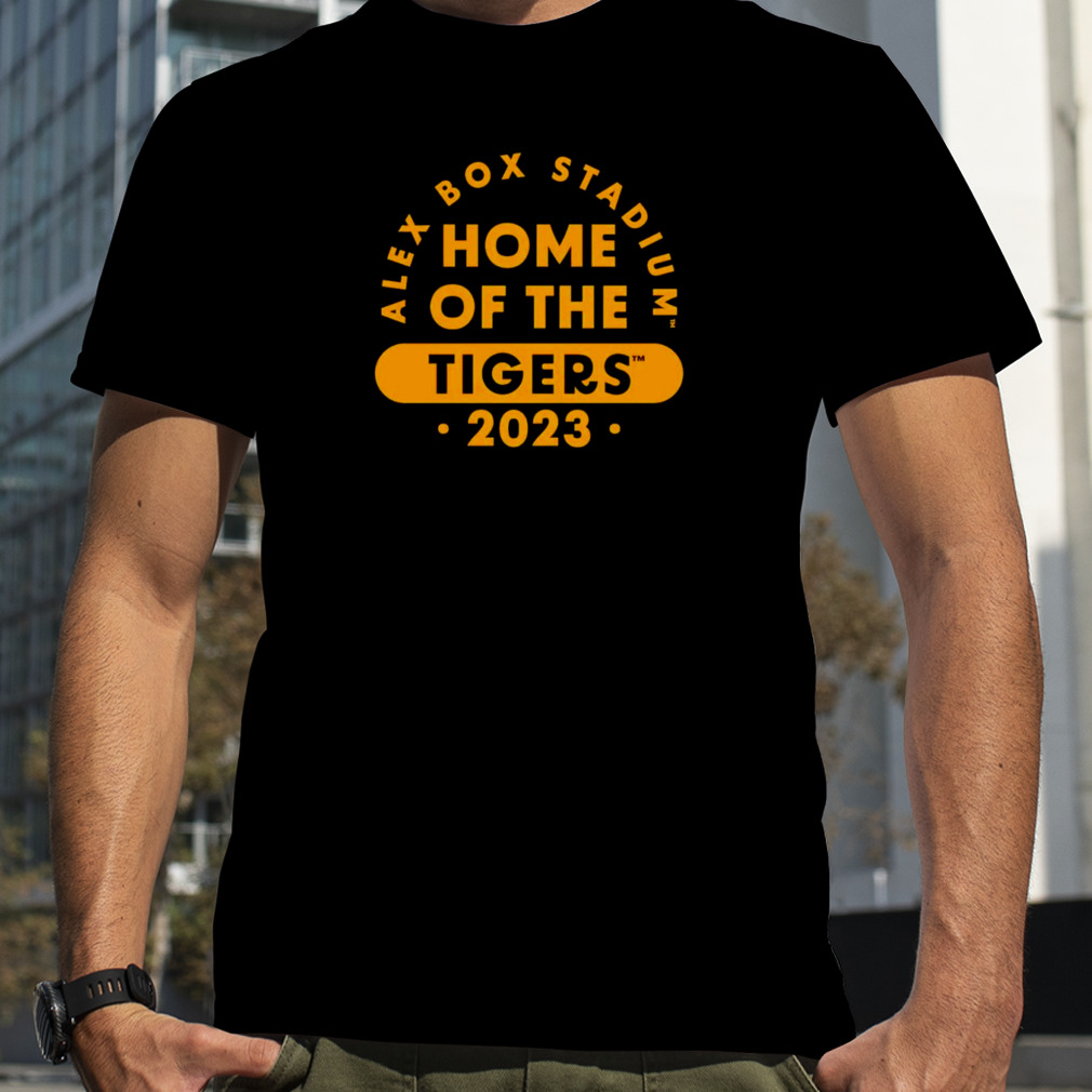 LSU Alex box stadium home of the Tigers 2023 shirt