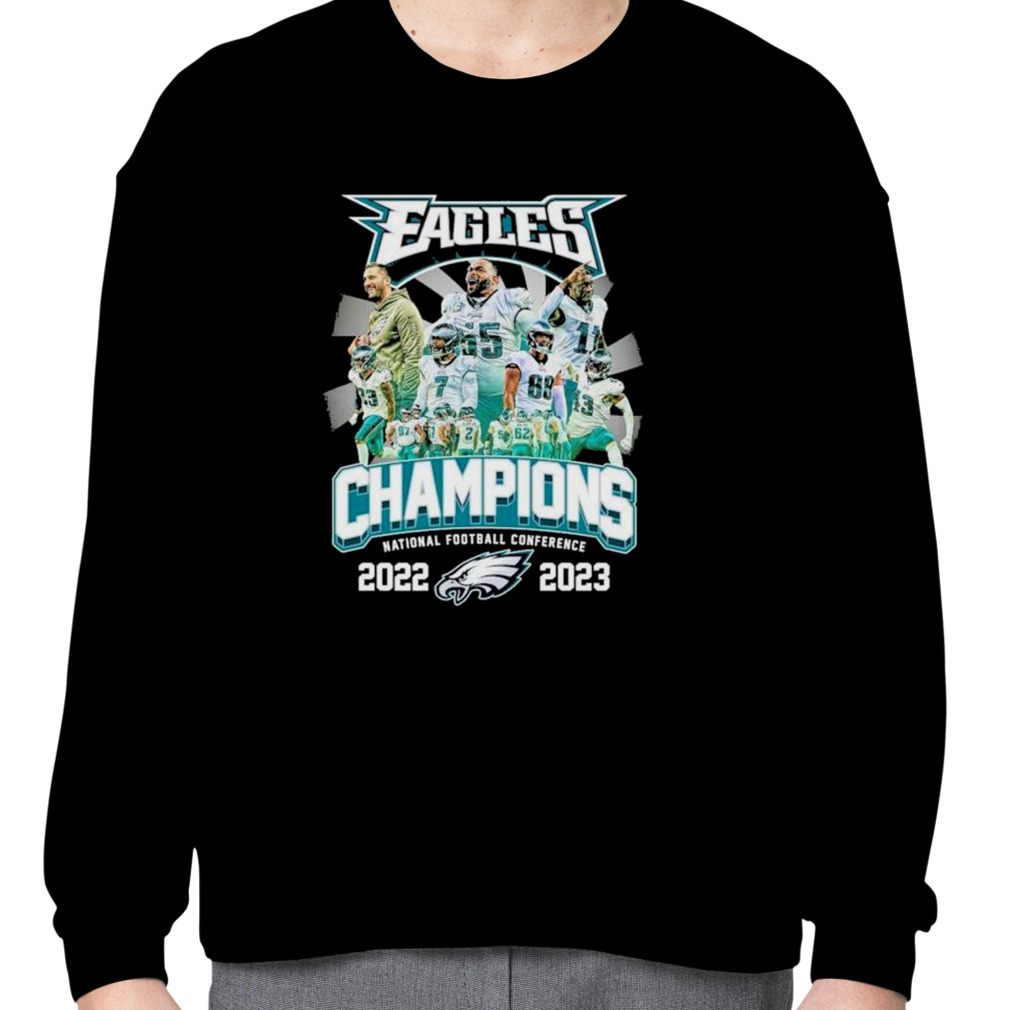 Philadelphia eagles NFC east champs 2023 shirt, hoodie, sweater, long  sleeve and tank top