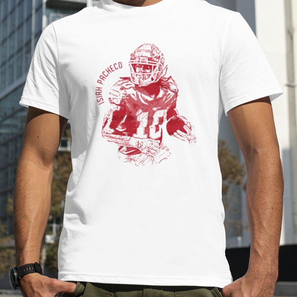 Kansas City Chiefs Football Isiah Pacheco Football T-shirt S-3XL