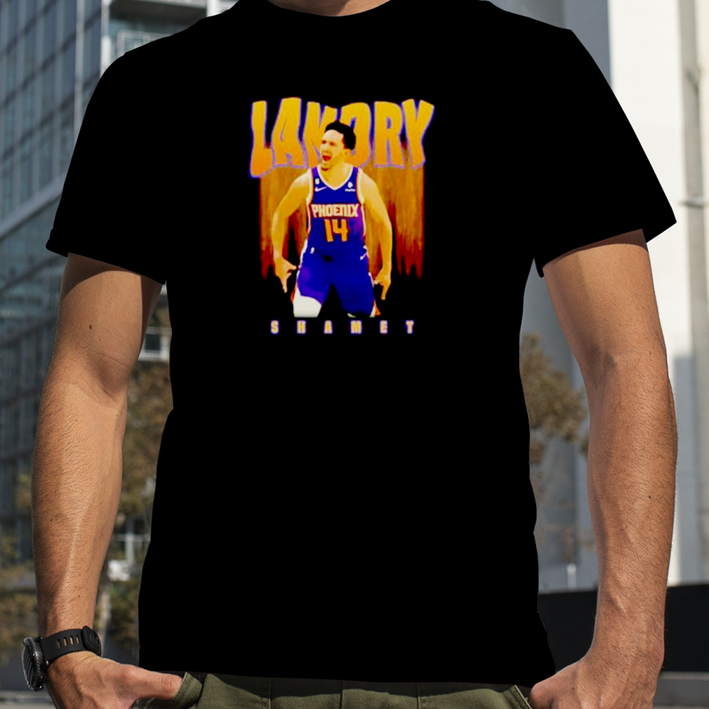 landry Shamet Phoenix Suns basketball player shirt