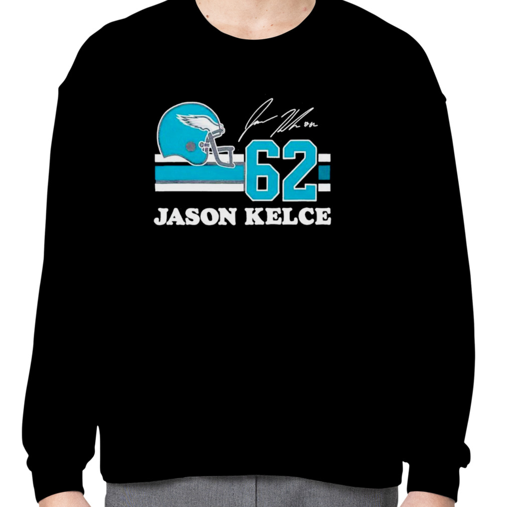 Eagles Jason Kelce 62 signature shirt t-shirt by To-Tee Clothing