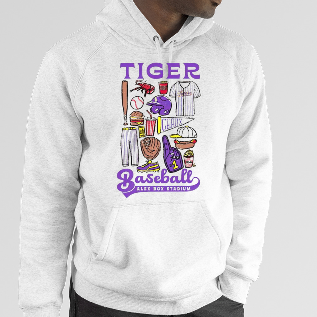 LSU Tigers Alex Box Stadium Baseball T-Shirt, hoodie, sweater