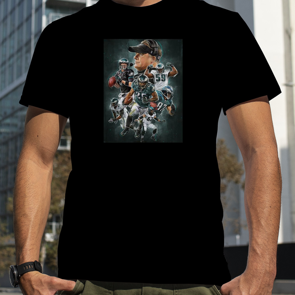 Philadelphia Eagles Vintage 3D T-Shirts - Banantees