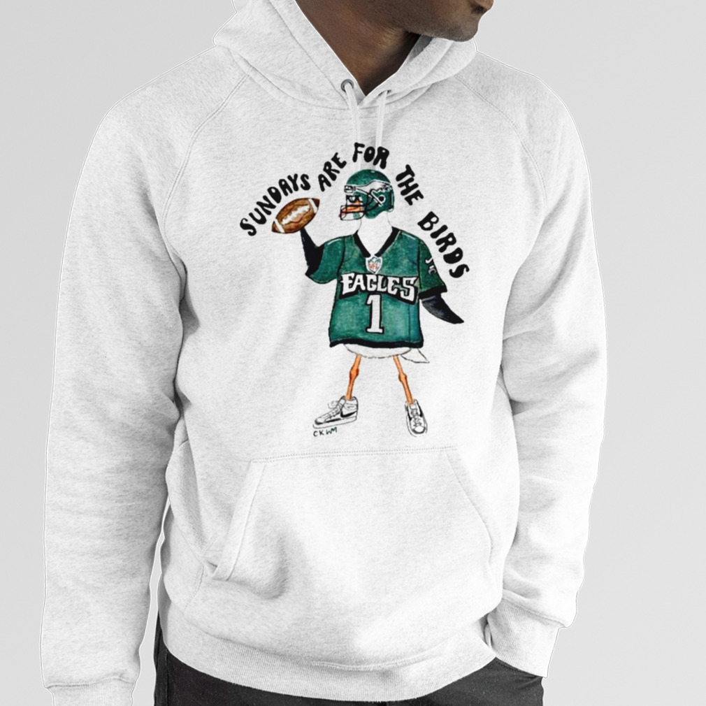 Philadelphia Football Sweatshirt Philadelphia Eagles Sweatshirt Sundays Are  For The Birds Philadelphia Eagles Shirt Bird Gang Football Sunda New -  Revetee