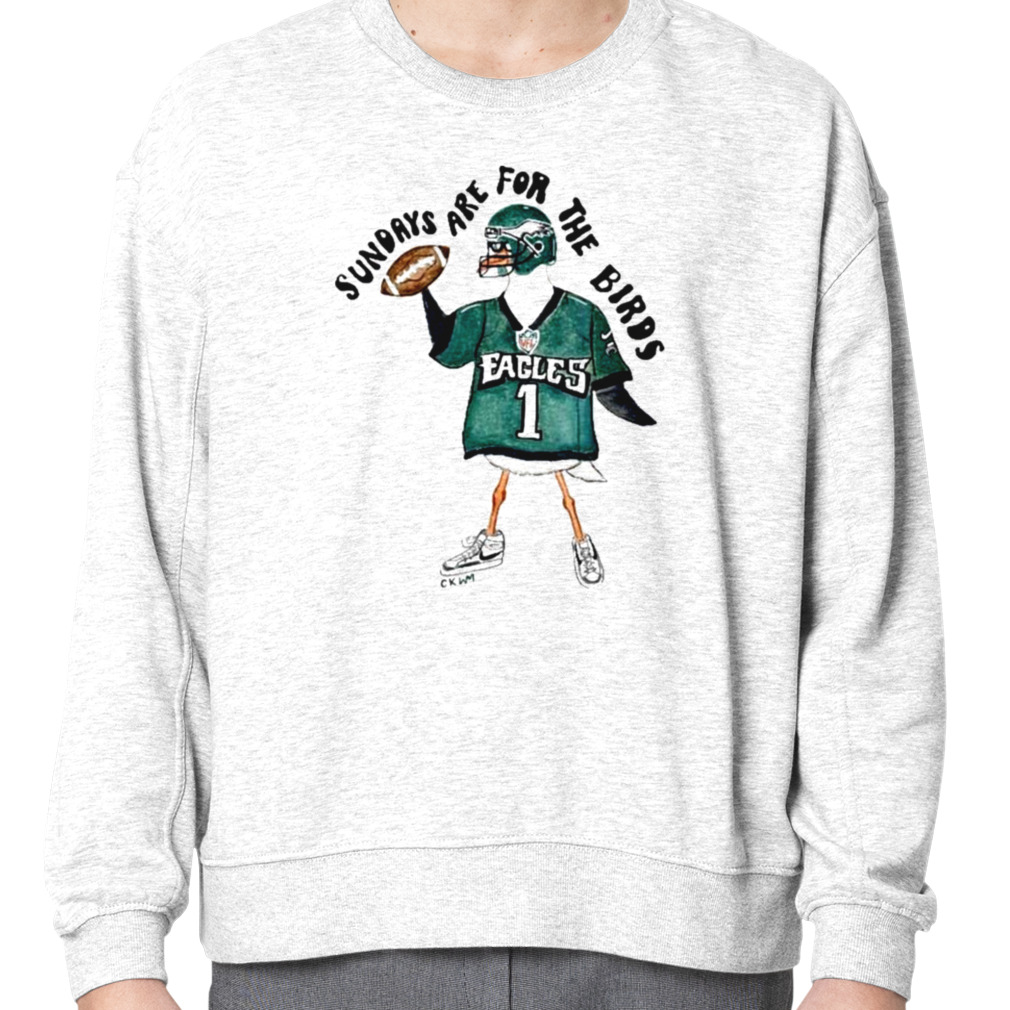 Philadelphia Football Sweatshirt Sundays Are For The Birds Go Birds Gang  Est 1933 Philadelphia Football Crewneck Philadelphia Eagles T Shirt  Philadelphia Eagles Schedule New - Revetee