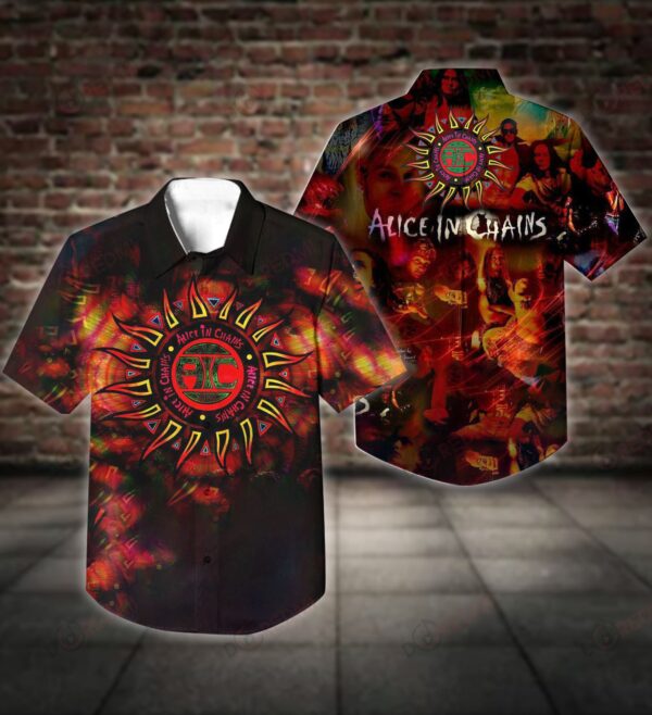 Alice In Chains Rock Hawaiian Shirt