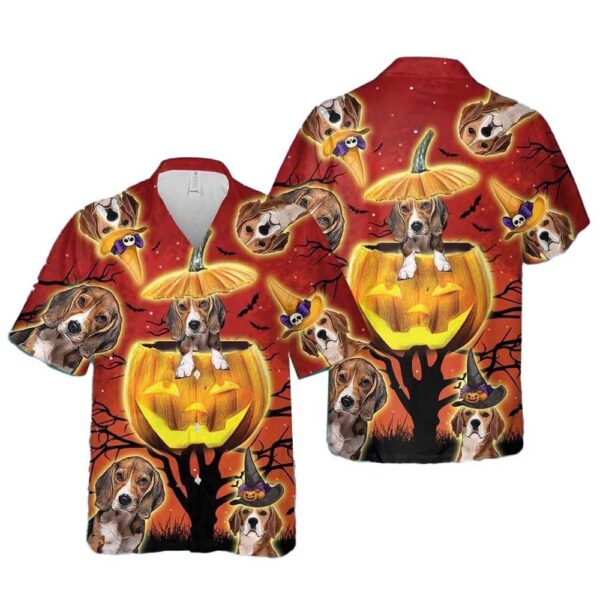 Beagle Happy Halloween Hawaii Shirts