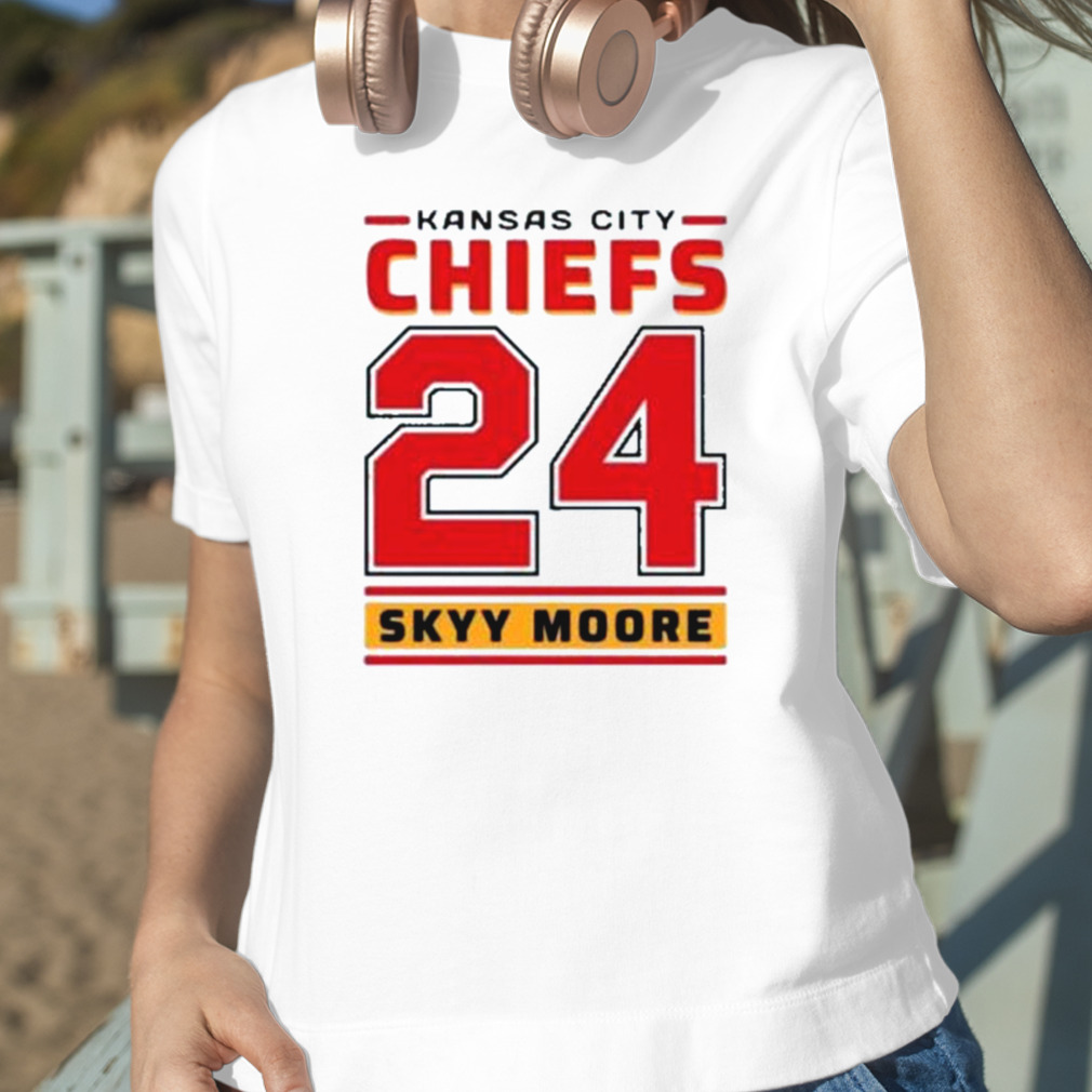 Endastore Kansas City Chiefs Skyy Moore 24 Shirt