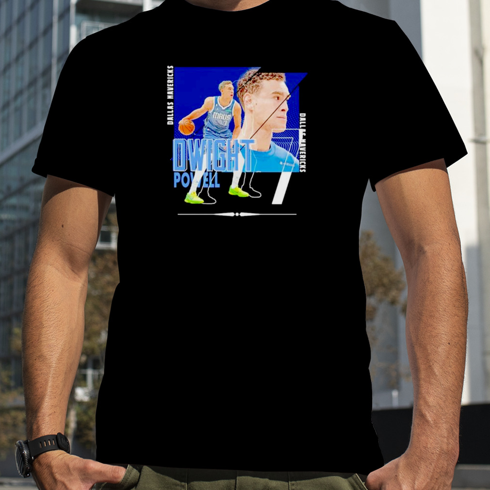 dwight Powell Dallas Mavericks basketball poster shirt