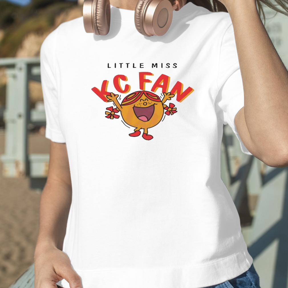 Little Miss KC Fan Shirt Girls Football Fan Personalized 