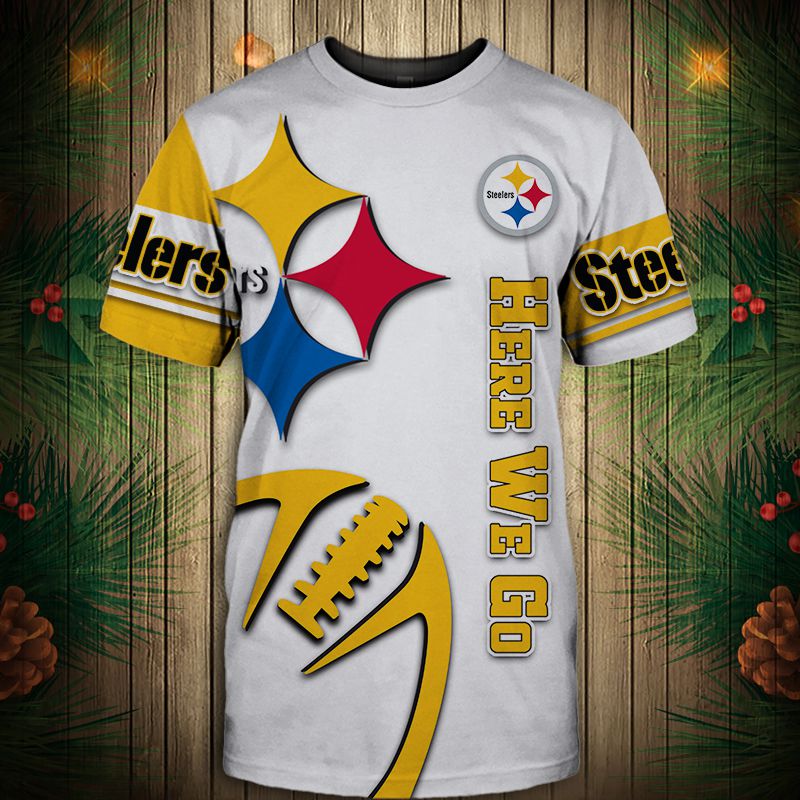 Pittsburgh Steelers T-shirt Graphic balls gift for fanss
