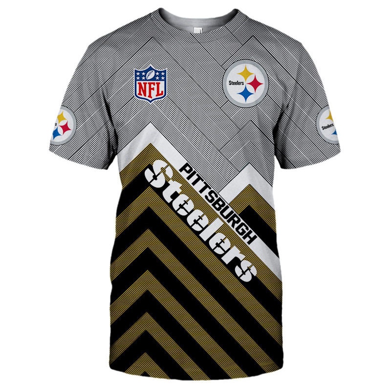 Pittsburgh Steelers T-shirt Short Sleeve custom cheap gift for fanss