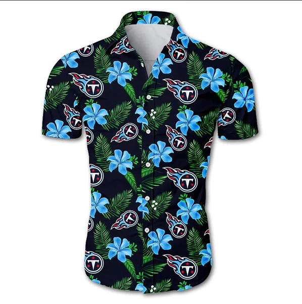 20% OFF Tennessee Titans Hawaiian Shirt Tropical Flower Short