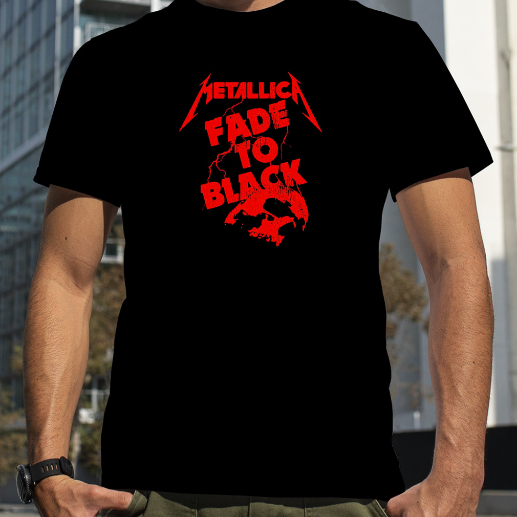 2023 Metallica Fade To Black shirt