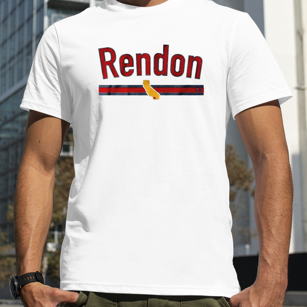 Anthony Rendon map Los Angeles Baseball shirt