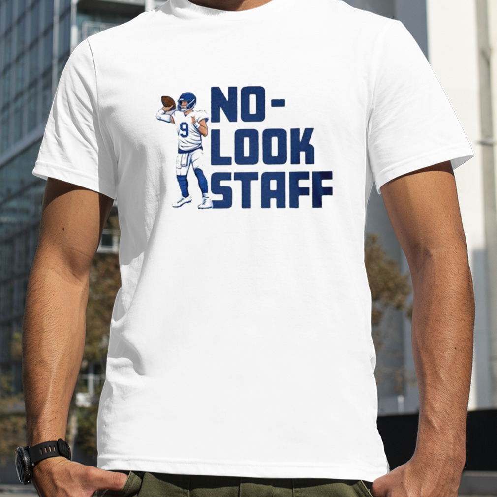 Matthew Stafford no-look staff T-shirt