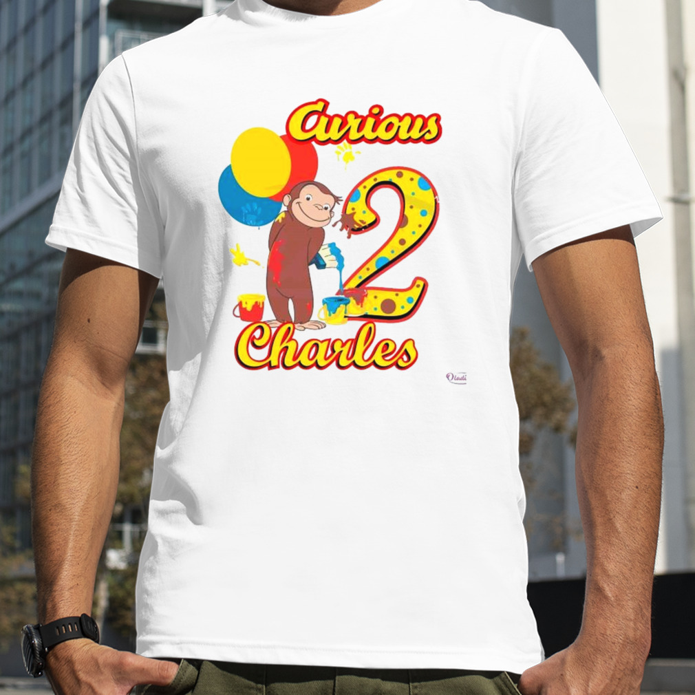 Personalized Curious George Birthday Shirt