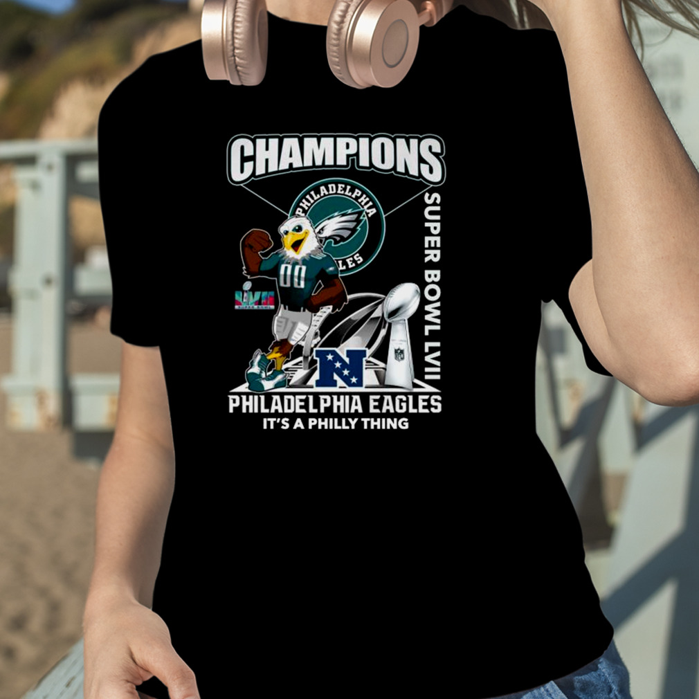 Philadelphia Eagles Swoop Mascot Super Bowl LVII 2023 Champions shirt