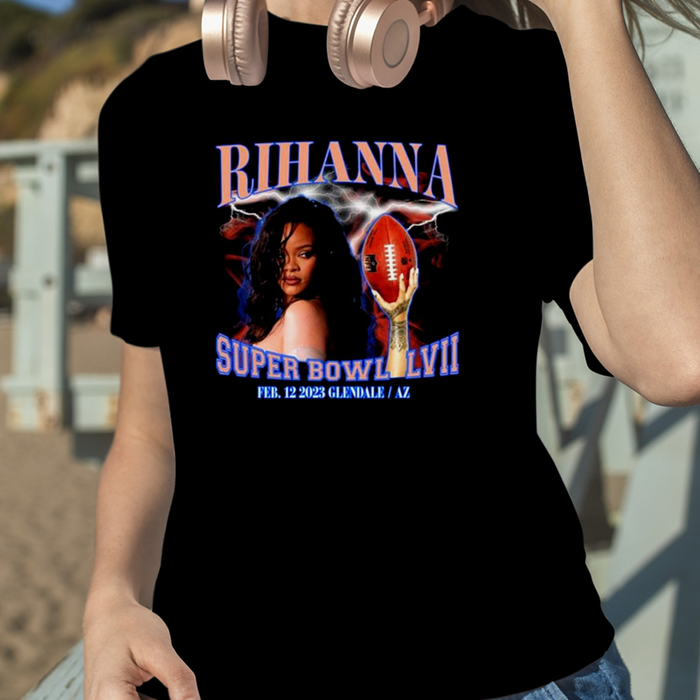 Super Bowl 2023 Rihanna Football Shirt ⋆ Vuccie