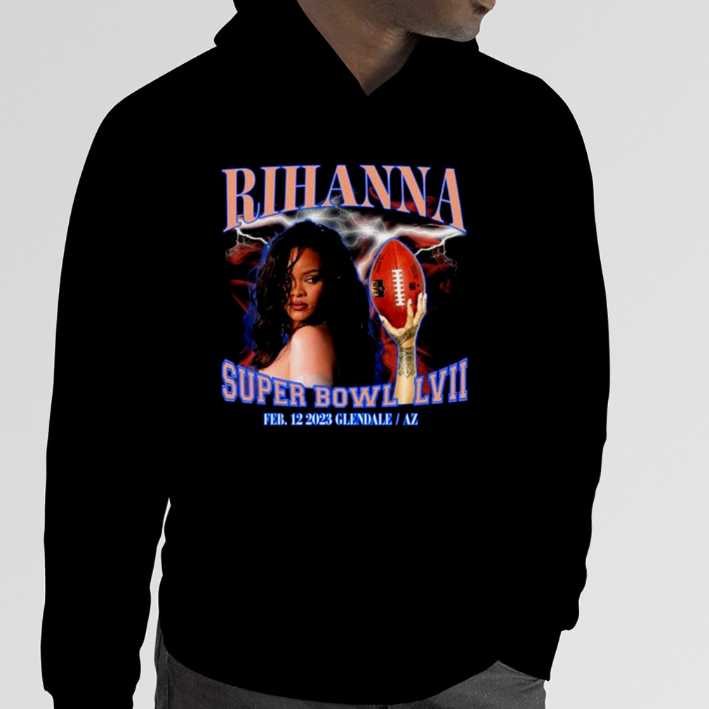 Rihanna Football Super Bowl 2023 Shirt ⋆ Vuccie