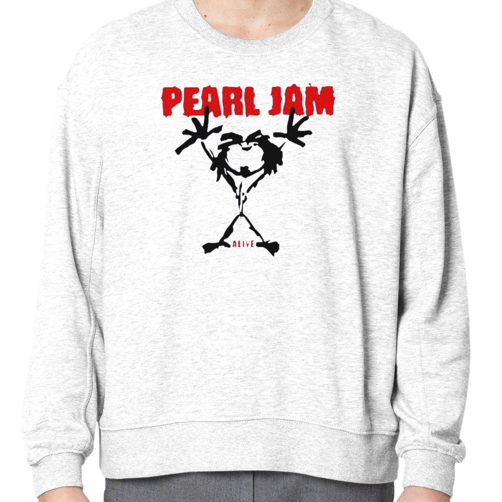 Pearl Jam Alive Art Stickman T-shirt 