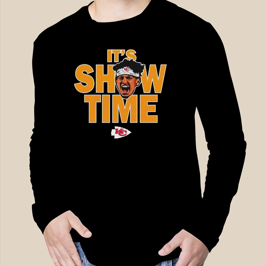 Kansas City Chiefs Patrick Mahomes Ii Showtime Shirt, Tshirt, Hoodie,  Sweatshirt, Long Sleeve, Youth, funny shirts, gift shirts, Graphic Tee »  Cool Gifts for You - Mfamilygift