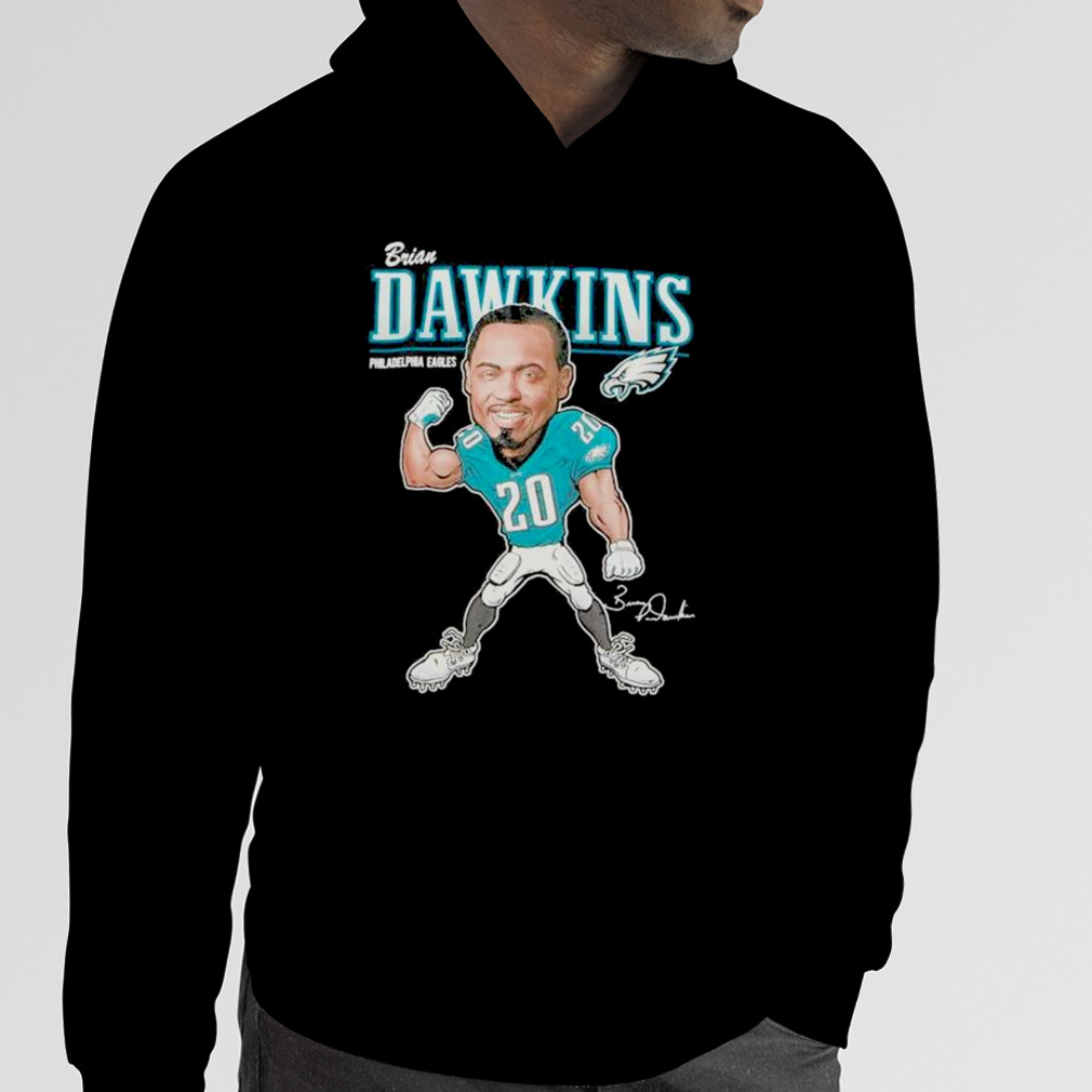 Official philadelphia eagles brian dawkins signature super bowl lviI 2023  T-shirt, hoodie, sweater, long sleeve and tank top