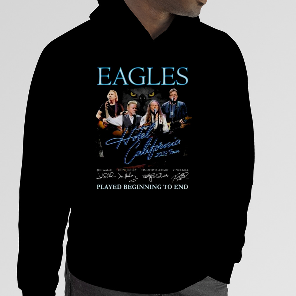 Eagles guitar signature band music shirt - Guineashirt Premium ™ LLC