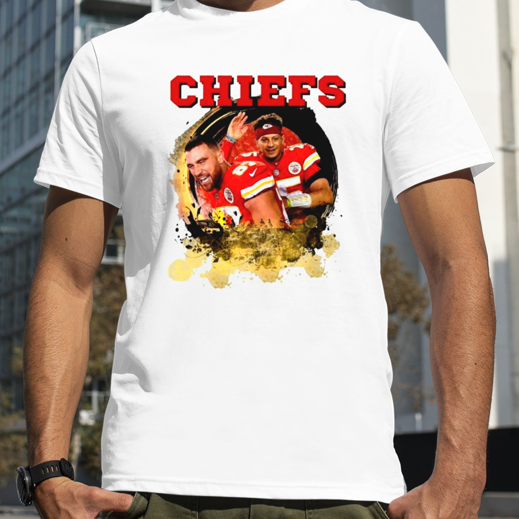 Patrick Mahomes And Travis Kelce 15 87 6 Kansas City Chiefs Shirt