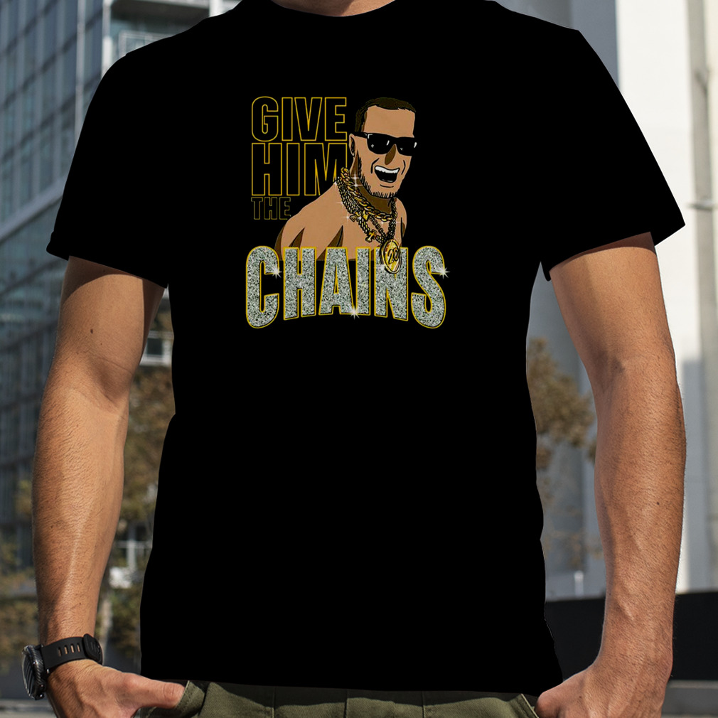 Kirk Cousins Chains Shirt - 9Teeshirt