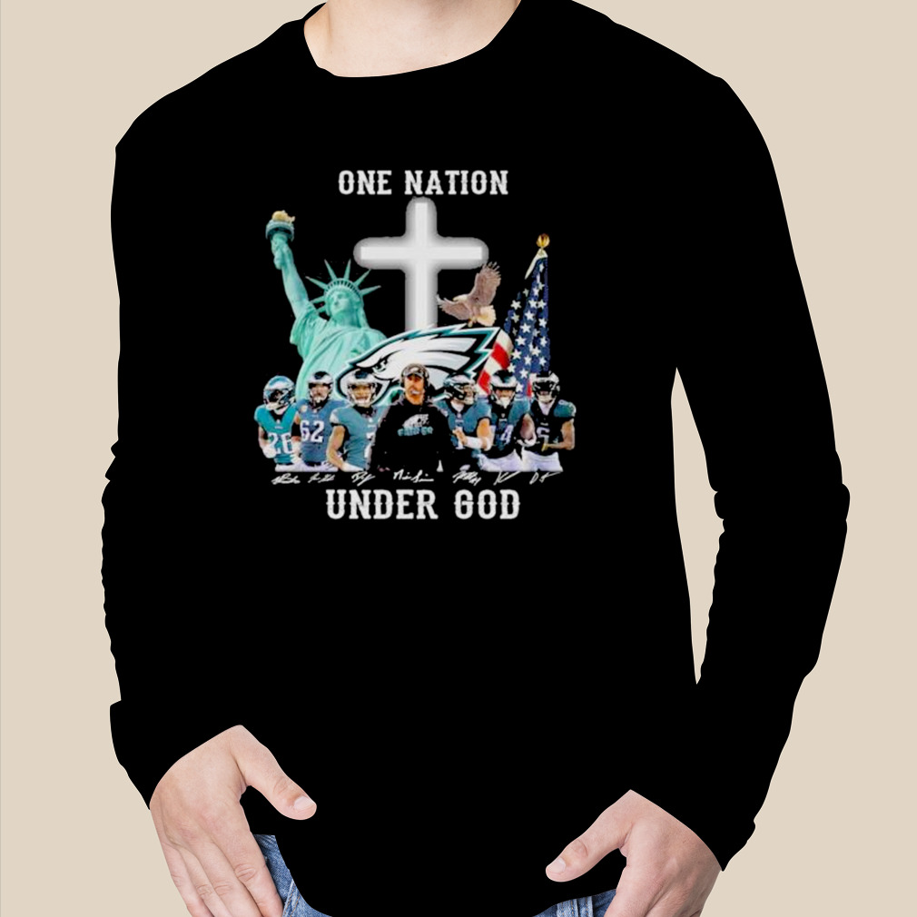 One Nation Under God Philadelphia Eagles Tee Design 3D T Shirts