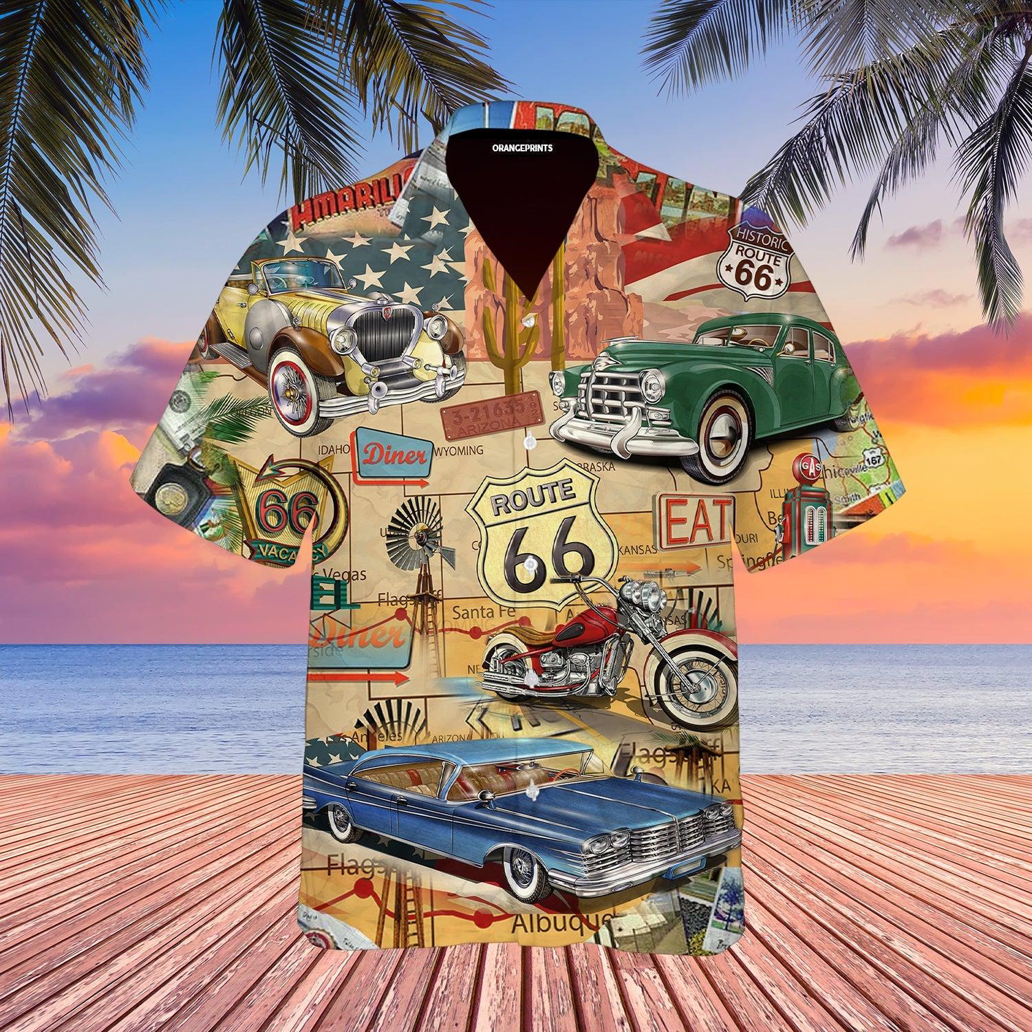 Car shop hawaiian shirt