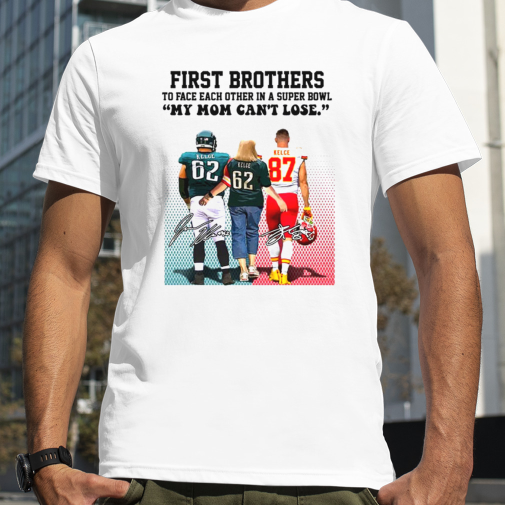 Official Jason Kelce Vs Travis Kelce First Brothers to face each other in a Super  Bowl LVI shirt, hoodie, sweater, long sleeve and tank top