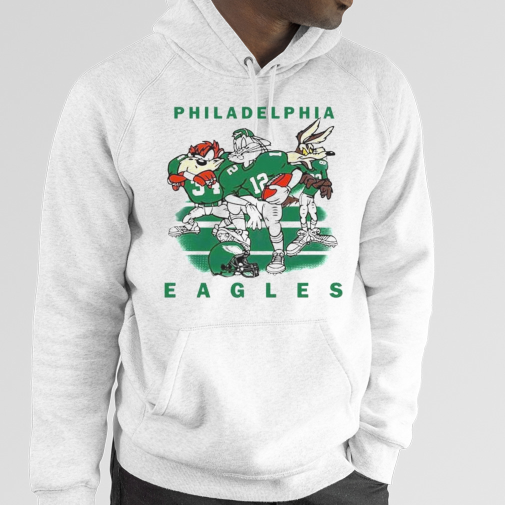 Vintage Philadelphia Eaglese Football Looney Tunes Sweatshirt - Wiseabe  Apparels