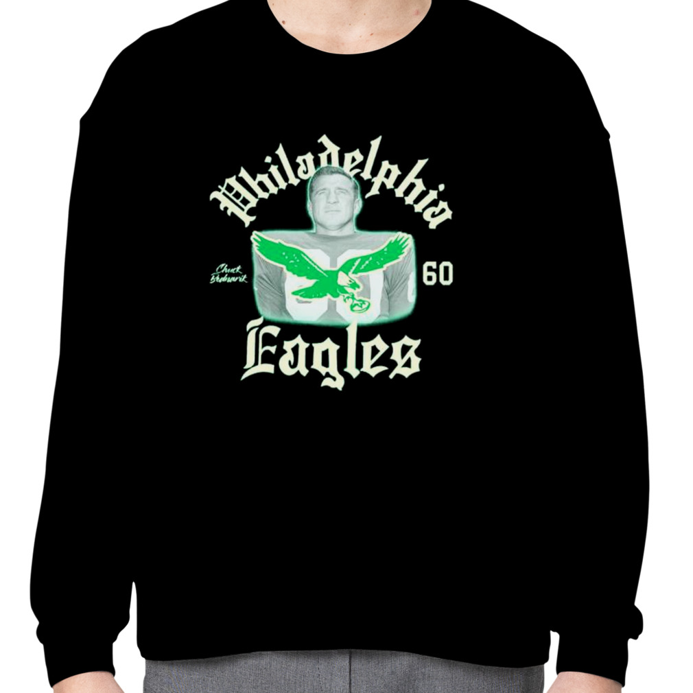 philadelphia Eagles Chuck Bednarik 60 world series champs shirt