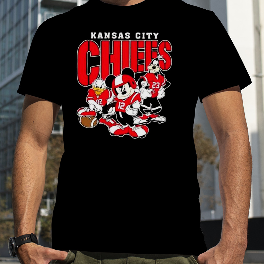 Disney Mickey Mouse Super Bowl Champions Kansas City Chiefs T-shirt –