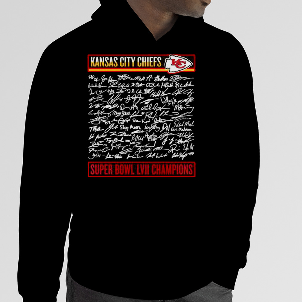 Kansas City Chiefs Super Bowl LVII Champions Hoodie - Trends Bedding