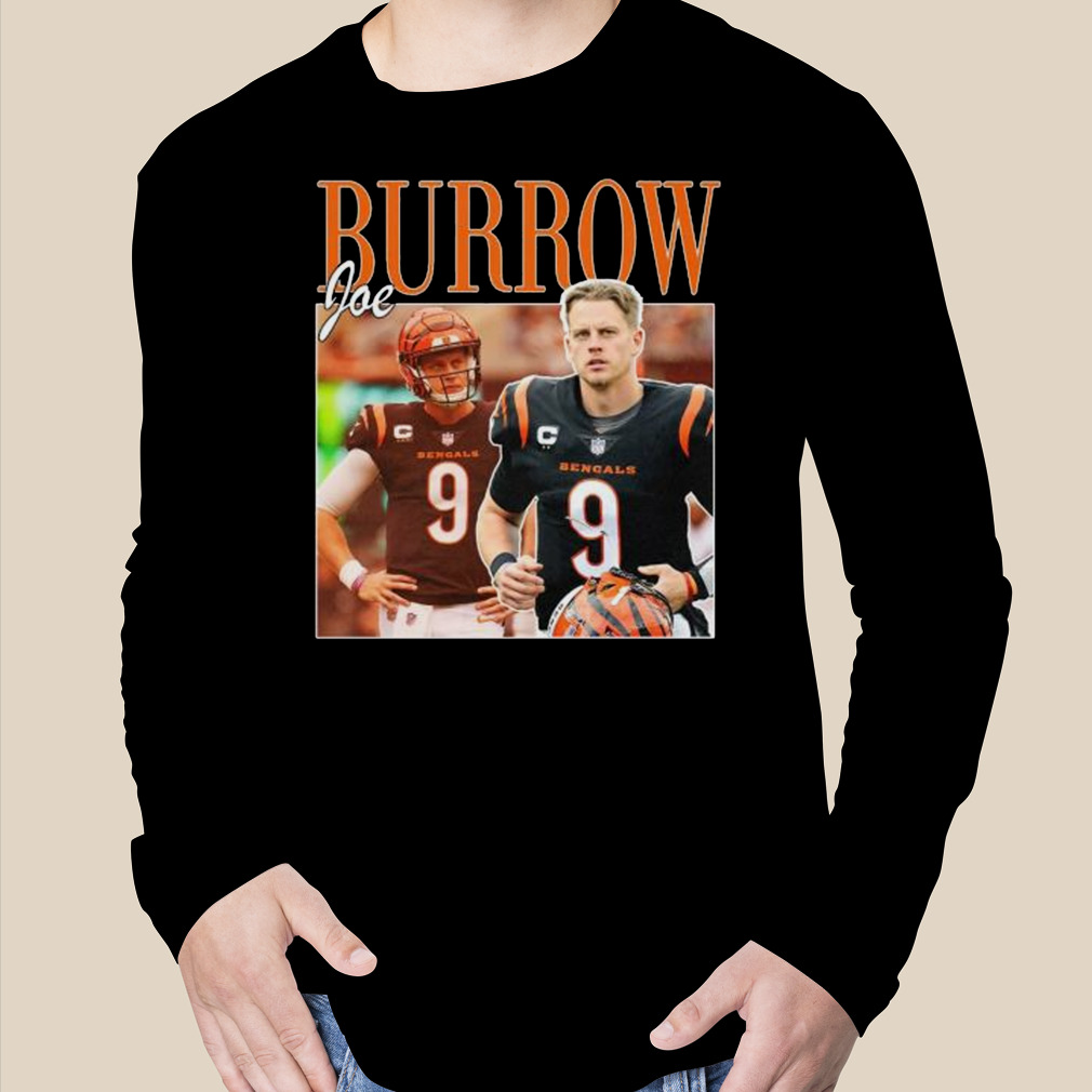 Cincinnati Bengals Joe Burrow jersey shirt t shirt