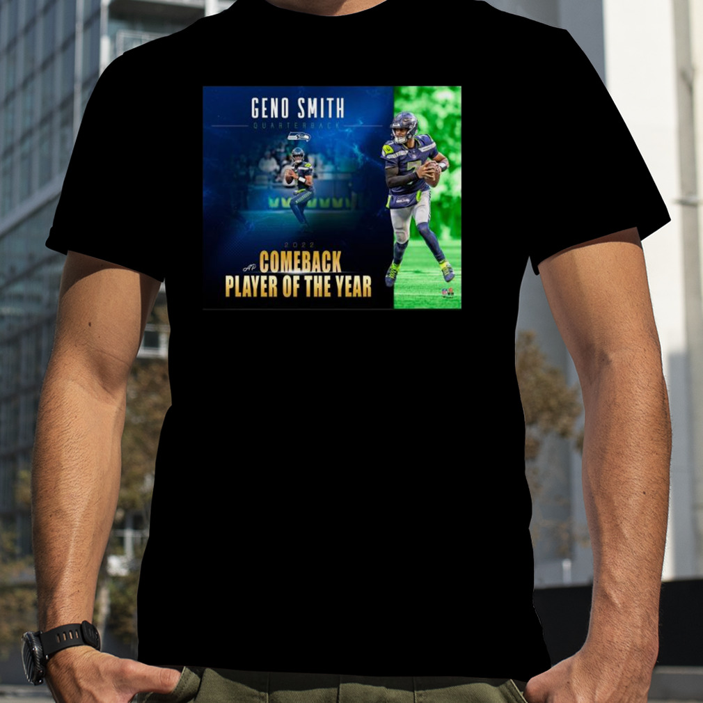 Seattle Seahawks Geno Smith quarterback AP comeback player of the year shirt