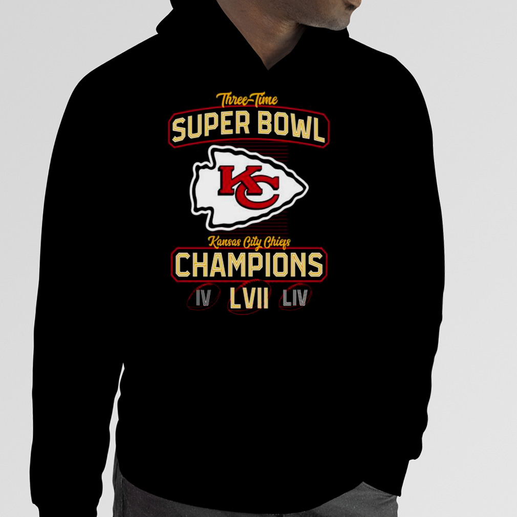 Kansas City Chiefs Champions 3x Super Bowl Iv Lvii Liv Baseball Jersey -  Tagotee