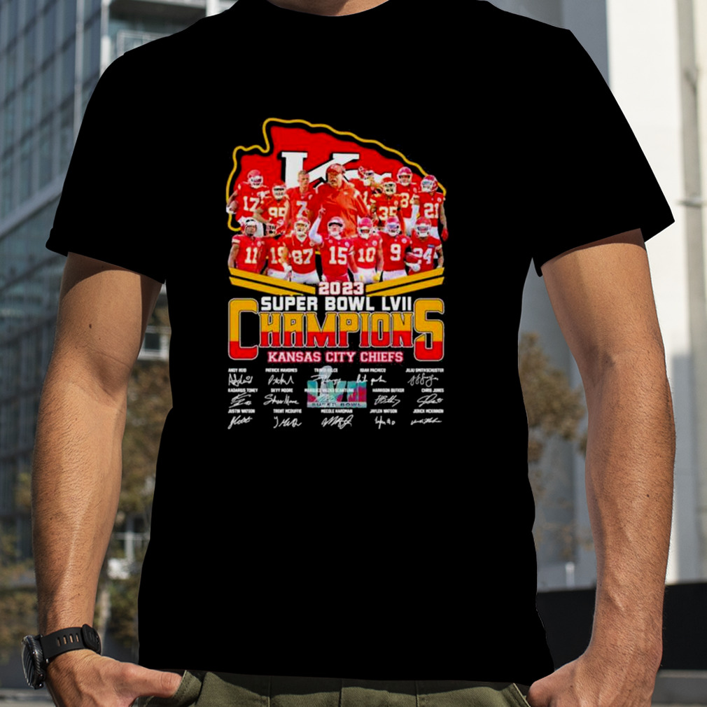 Kansas City Chiefs 2022-2023 Super Bowl Champions Signatures shirt, hoodie,  sweater, long sleeve and tank top