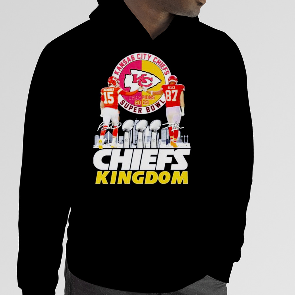 Travis Kelce 87 2023 Super Bowl Champions Kansas City Chiefs Super Bowl  Champion 2023 3D Hoodie For Men - T-shirts Low Price