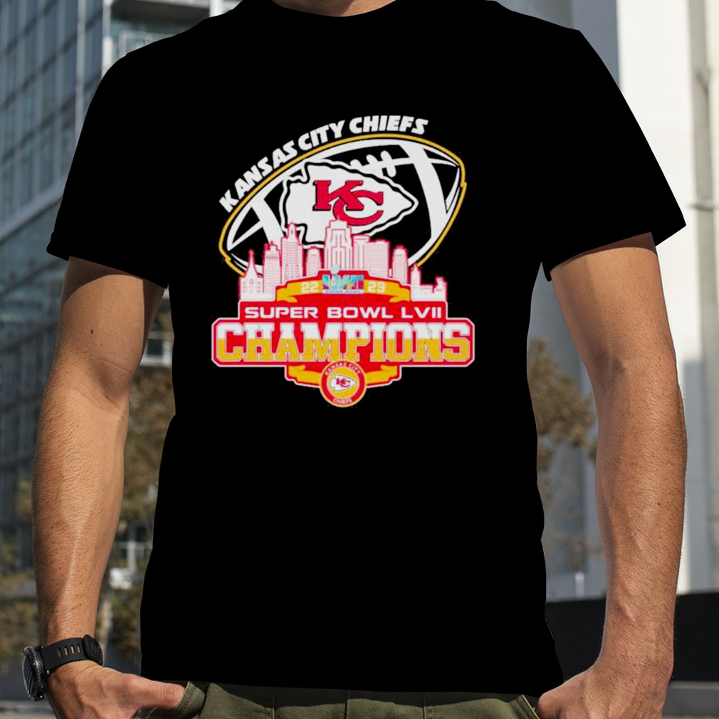 Kansas City Chiefs Nike Super Bowl LVII Champions Locker Room Trophy  Collection T-Shirt - REVER LAVIE